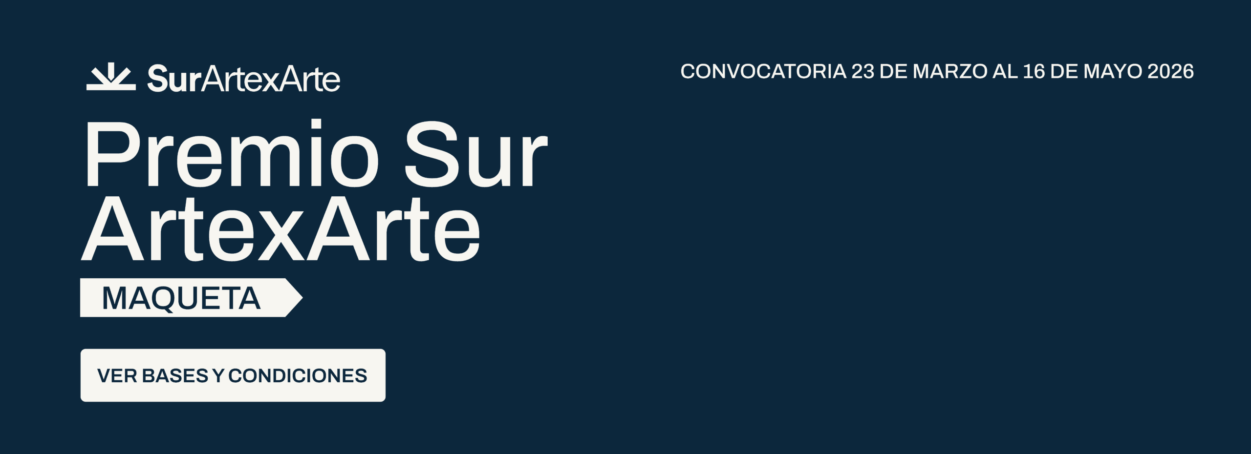 Convocatoria Premio Sur ArtexArte Maquetas 2026 para publicar fotolibros